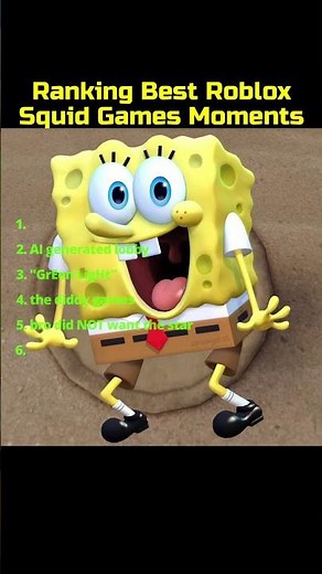 Ranking Best Roblox Squid Games Moments