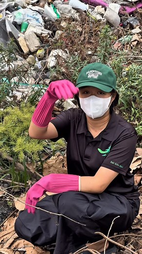 Cleaning objects found in the dumpsite #saigonxanh #clean | Nguyễn Lương Ngọc