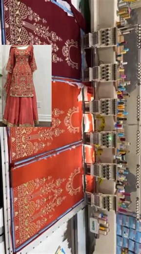 Punjabi Wedding Fashion: The Most Extravagant ❤❤#hj_dhillon_designer_hub #fashion #emb #machinework