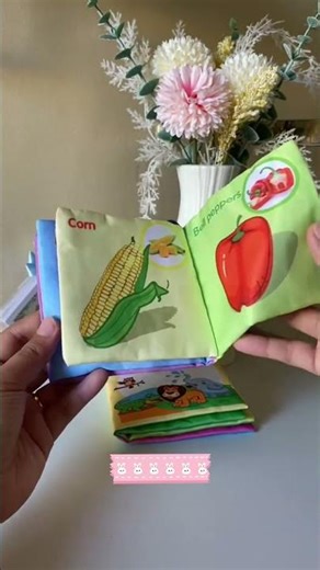 Top Seller Soft Baby Cloth Book 📖 #diy #babygear #craft