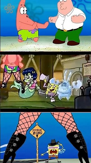 Family Guys x Patrick x Spongebob Animation x FNF Mod #fnf #fridaynightfunkin #spongebob #fnfanimati