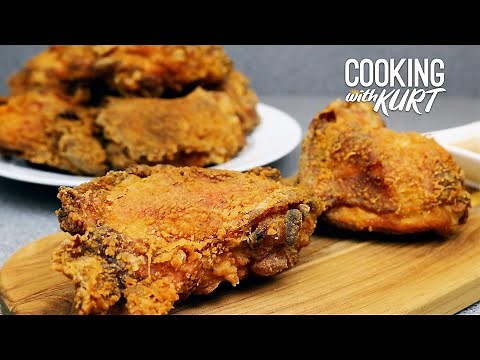 Jollibee Chicken Joy Crispy Fried Chicken with Homemade Gravy from Scratch | Cooking with Kurt