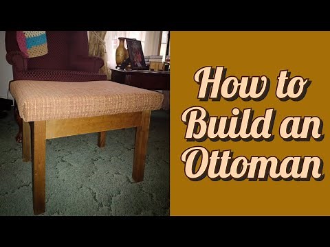 Simple Steps to Build Your Own Ottoman | Woodworking