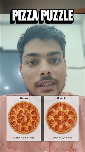 Pizza Puzzle 🍕 | Which Slice is More Worth It? | Real Life Math Riddle | ChillSchooling