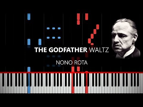 Nino Rota - The Godfather Waltz (Piano / Synthesia Tutorial)