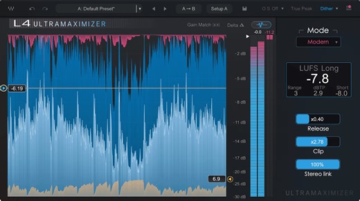 Waves L4 Ultramaximizer Limiter Plug-in