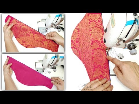 ఇలా పైపింగ్ వేయడం నేర్చుకోండి సూపర్ ఫినిషింగ్ ఉంటుంది/ Boutique style thread piping /stitching tips 