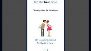 For the first time meaning | Common English Idioms #shorts