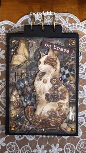 ⚙️ This Steampunk Cat Is Unreal... 🐱 | 고양이 스팀펑크 다꾸