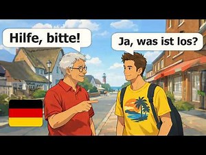 Learn German for beginners: 10 German Travel Situations Everyone Needs to Know (A1-A2)