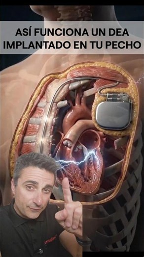 How an ICD implanted in your chest works. #survival #curiosities #didyouknow