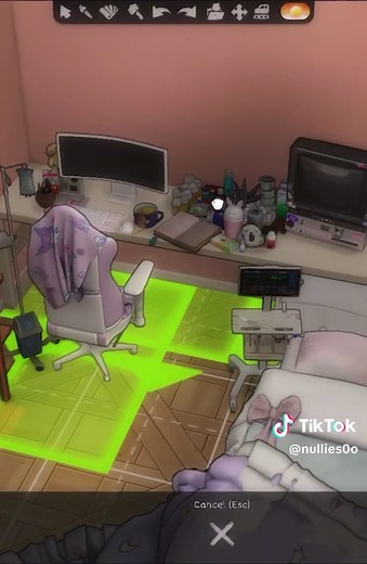Creating a Room for Chronic Illness in The Sims 4