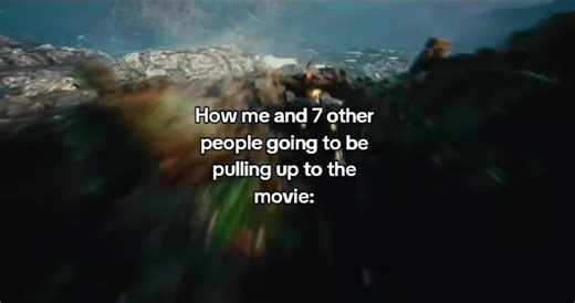 ¿Por qué tan pocos amigos en la película?