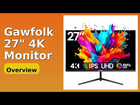 REVIEW (2025): Gawfolk 27" 4K Monitor. Features.