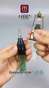 6.3K reactions · 1.5K comments | Comment Link ️ wireless soldering iron, portable welding tool, gas soldering iron, mini welding tool, metal welding kit, high temperature soldering, DIY tools, 1300 degree welding, gas-powered tool, welding gadget, #soldering #welding #DIYtools #portablewelding #GadgetLover | Trending photo Anas | Facebook