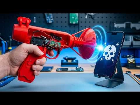 I built a handheld EMP gun!