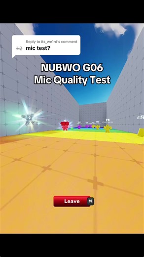 NUBWO G06 Mic Quality Test Review