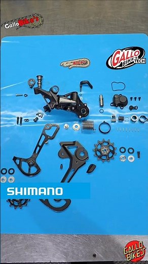como arreglar un desviador trasero Shimano Deore XT RD-M8100 Servicio cambio Mantenimiento bici MTB