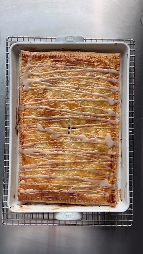 Giant Toaster Strudel Recipe Using Porcelain Baking Slab