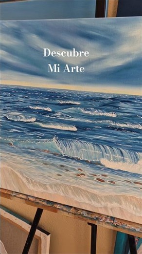 Suscríbete.Conoce mi Arte .Pintura al Óleo #art #painting #sea #ocean #drawing