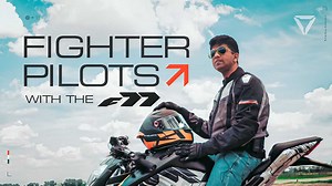 Fighter Pilots Test Ride Ultraviolette’s F77 Electric Motorcycle