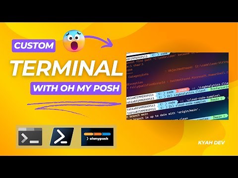 Custom Windows Terminal with Oh My Posh