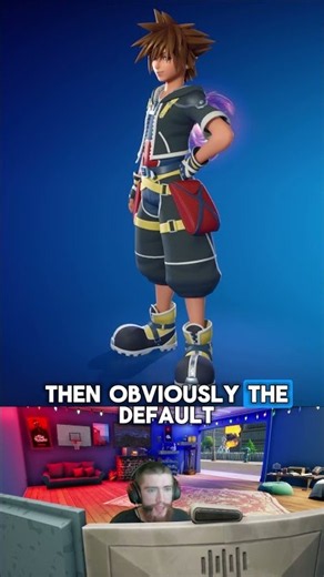 Fortnite x Kingdom Hearts Skins Showcase 🔥 (Sora, Kairi, Riku, & Roxas)