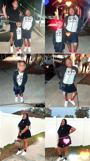 Too glam to give a damn — Mommy & mini editions 🤍🖤❤️