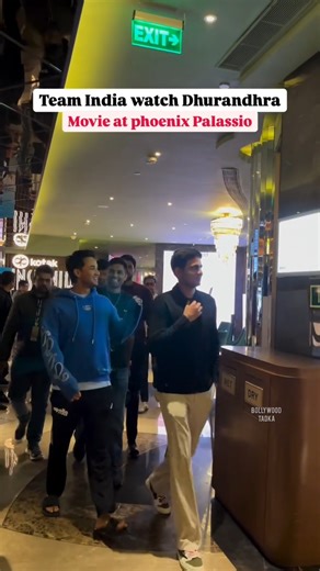 Team India Watch Dhurandhar Movie at Phoenix Palassio. #teamindia #shorts #ytshorts