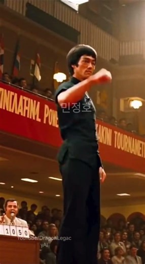 Bruce Lee power breaking