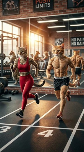 ONLY THE power of the MOTIVATION #sadcatstory#viralshort virul