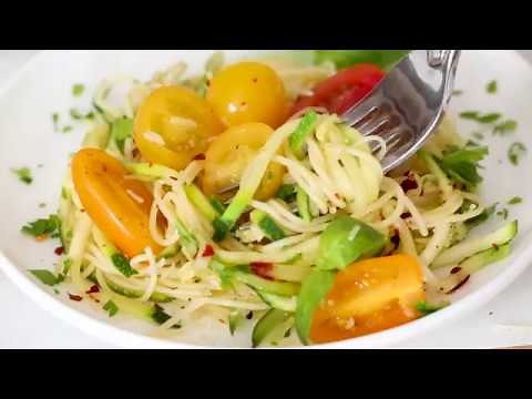 Angel Hair with Zucchini and Tomatoes