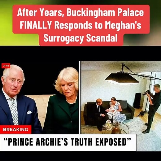 After Years of Silence, Buckingham Palace FINALLY Addresses Meghan’s Surrogacy Scandal! #princeharry #royalfamilydrama #fblifestyle | Breaking Royal 26