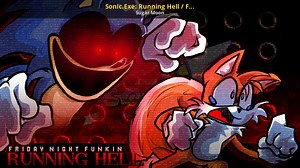 Sonic.Exe: Running Hell / FNF Running Hell DEMO Mod for Friday Night Funkin' | FNF Mods