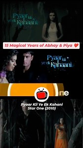 ✨❤️ 15 years ago today, Pyaar Ki Yeh Ek Kahani began on Star One. 😍 A vampire love story that changed Indian TV forever. Abhay and Piya’s chemistry, the gothic sets, the background score, the mystery — everything felt ahead of its time in 2010. No one expected an Indian daily soap to pull this off, but this show did. Even today, it’s hard to forget Abhay’s stare, Piya’s innocence, and that haunting title track. Star One’s boldest experiment, and one of its most iconic. Cast: @viviandsena @hisuk