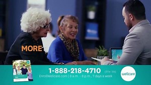 WellCare Medicare Advantage Plan TV Spot, 'Get More'