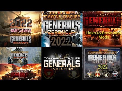 🌍💥Top 5 & Best Mods for Command and Conquer: Generals! with links to Download