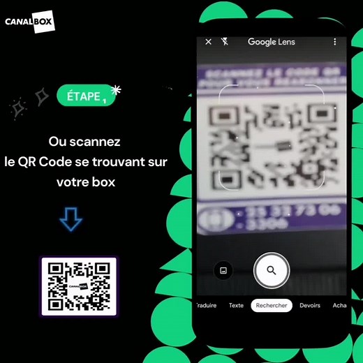 [COMMENT FAIRE VOTRE REABONNEMENT] Réabonnez-vous où que vous soyez grâce au QR code présent sur votre carte de réabonnement et sur votre box, ou tout simplement en cliquant sur le lien 👉 https://bit.ly/reabocanalboxfr.🤩 Pour plus d'informations contactez nous au 2️⃣5️⃣3️⃣2️⃣7️⃣3️⃣0️⃣6️⃣ou rendez-vous sur www.jeveuxmafibre.bf. #Réabocanalbox #trèshautdébit #canalboxburkina #fibreoptique | Canalbox Burkina