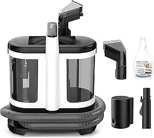 Rosewill Multi-Purpose Portable Carpet and Upholstery Cleaner, Powerful Suction 11 Kpa Spot Cleaner, 450W Motor, Car and Auto Detailer, Stain and Spot Remover; Versatile Use: Carpet, Sofa, Pet Hair