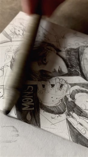 Johann Holding The Monster Storybook | Monster Reimagined Fanart