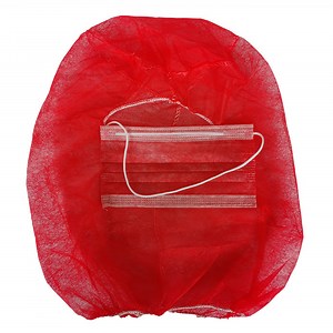 [Hot Item] Constructor Protection Hygienic Exam Dust Proof Electronic Industry Cleanroom Non-Woven Healthcare Disposable Balaclava Face Mask