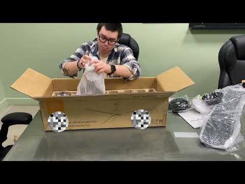 60” Modern Ceiling Fan Review: Quiet DC Motor, Dimmable LED & 6-Speed Remote Control - IHomeAdore