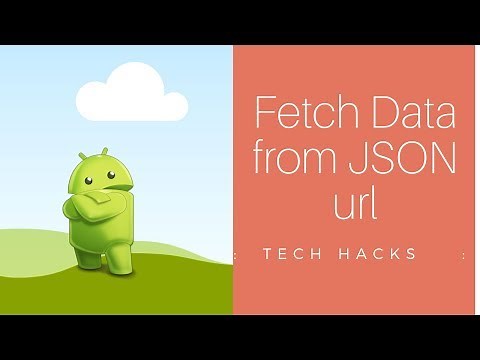 How to fetch data from JSON URL | Parse JSON URL | Easiest way | Source Code