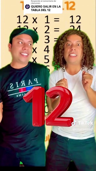 Aprende la Tabla del 12 Fácilmente