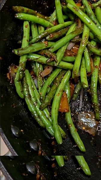 The quick stir fry I make as a meal.