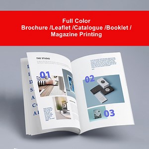 [Hot Item] Cheap Wholesale Brochure Magazine Catalogue Full Color Booklet Printing