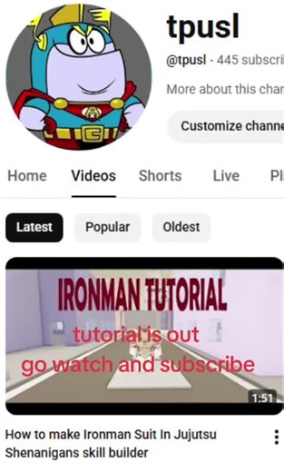How to make Ironman Suit In Jujutsu Shenanigans skill builder tutorial #jjs #jujutsushenanigans #skill #builder #Ironman @x25 @śalah @sobii🌴☀️💎 @Ivk @the twinky enjoyer [🥐🍽️] @Vessel (Best Skill Builder) @JustV. @ratbag @Cipher @William @KAISER @Jajaja😹 @Azriel @jg