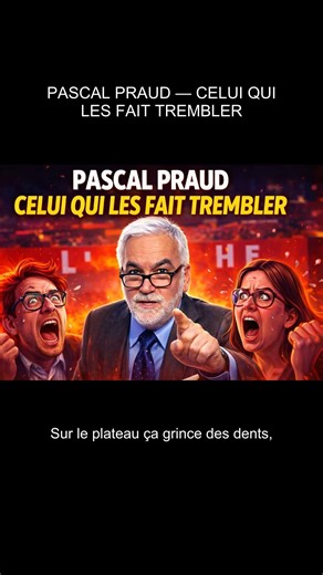 PASCAL PRAUD — CELUI QUI LES FAIT TREMBLER - Il pose la question que d'autres fuient