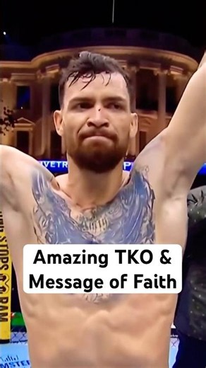 Mauricio Ruffy - Amazing TKO & Message of Faith