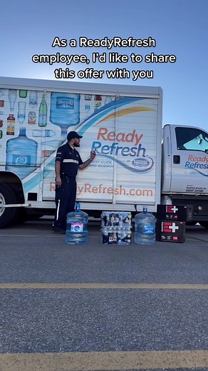 ReadyRefresh.com and use code RSR11068980 at checkout 🤗 #theizzys #water #stayhydrated